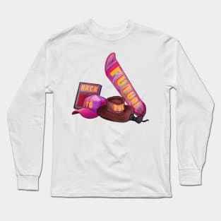 Back to the future Marty's objects Long Sleeve T-Shirt